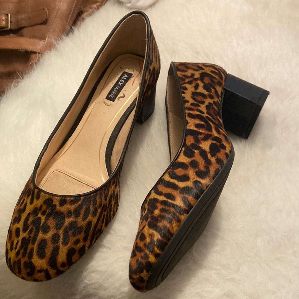 Leopard heels